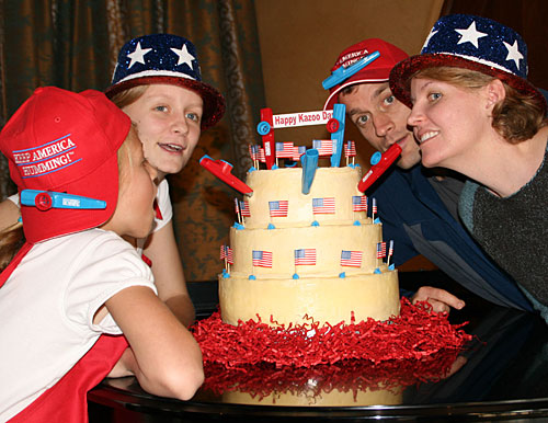 Dean Family Kazooing to Keep America humming!